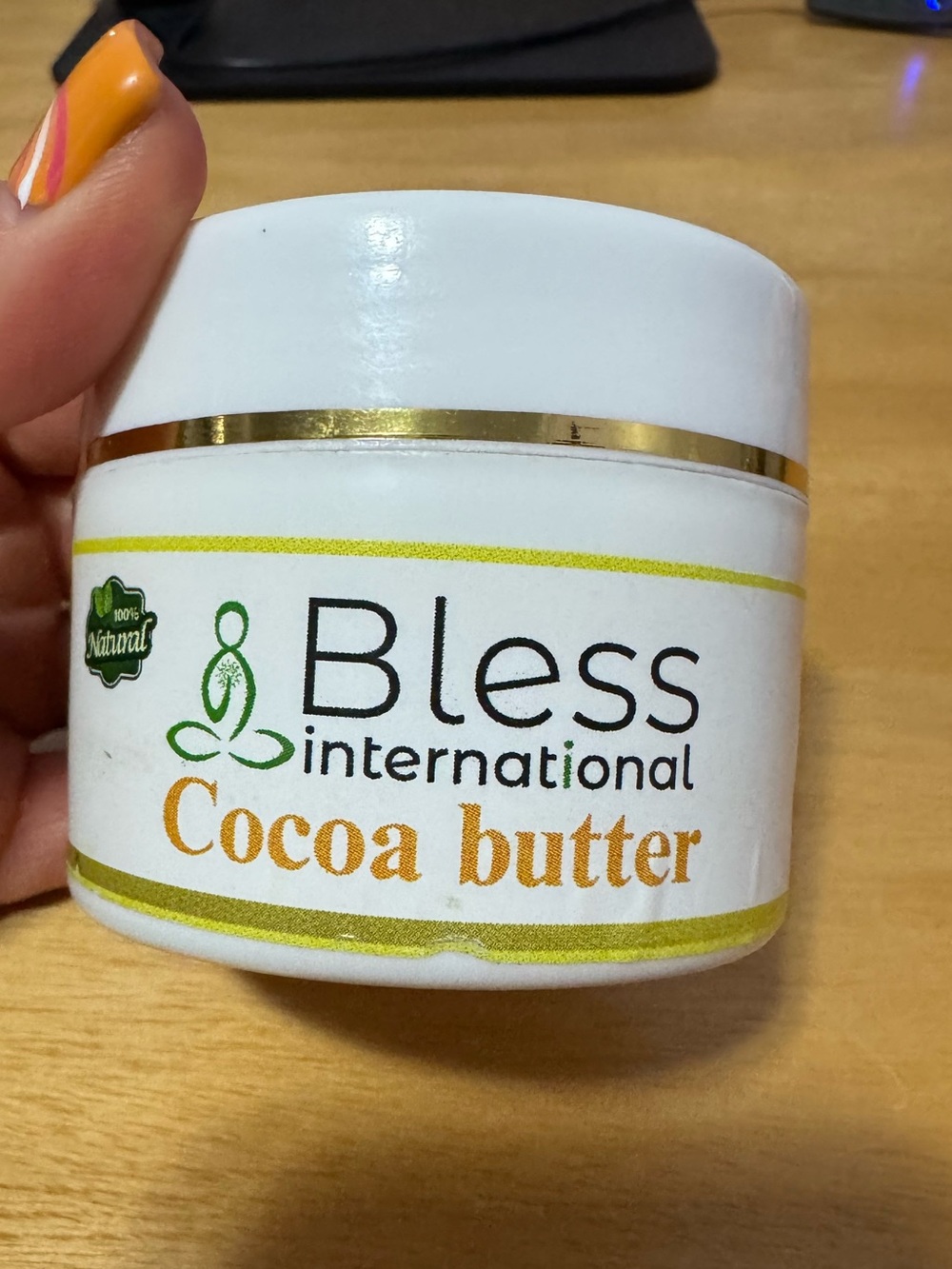 NWT Bless International Cocoa Butter